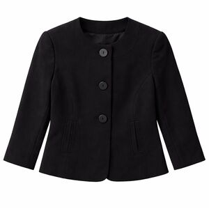 Isabella Black Suit Jacket Blazer Size 14 | Classic Career Workwear